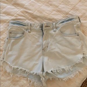 Free People Denim shorts